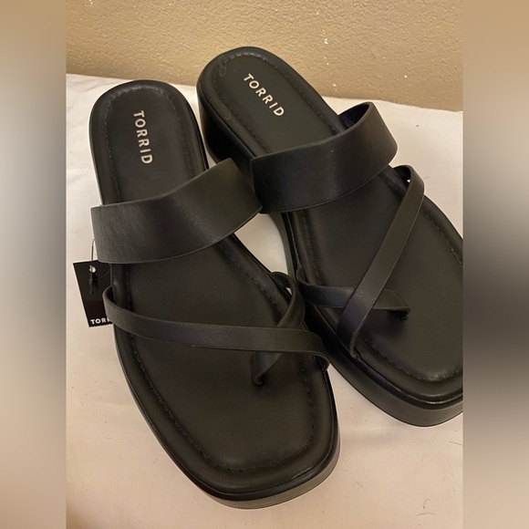 Torrid Black Women's Sandals - Picture 1 of 5